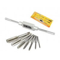 Набор метчиков XCAN M3-M12 с метчикодержателем, 8 предметов Набор метчиков XCAN M3-M12 с метчикодержателем, 8 предметов